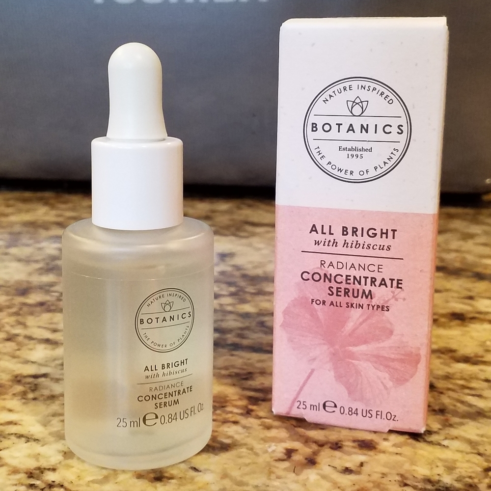 Botanics All Bright Radiance. Facial Serum. NEW!